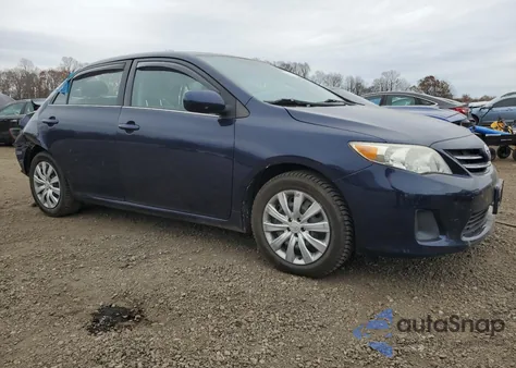 2013 Toyota Corolla Base из США, поврежденный, VIN 2T1BU4EE0DC040440